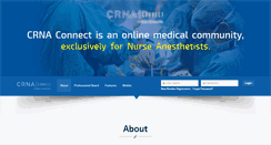 Desktop Screenshot of crnaconnect.com